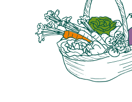 Illustration panier maxi format