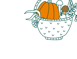 Illustration panier petit format